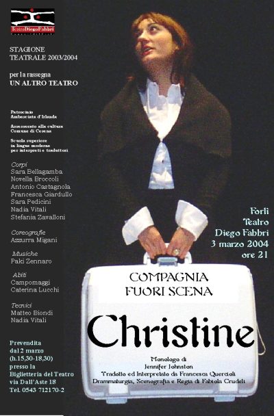 christine locandina